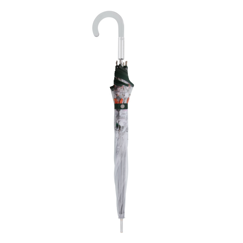 DOPPLER vihmavari Transparent Floral 74054 (1)