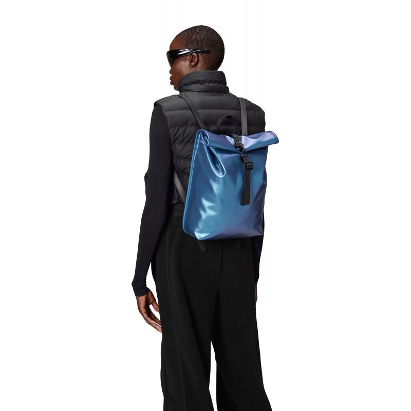 RAINS seljakott Rolltop Rucksack Mini W3 1333 (2)