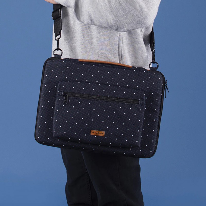 CABAIA sülearvuti kott Recycled Oxford 15" (13)