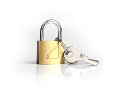 TRAVEL BLUE Key Padlock...