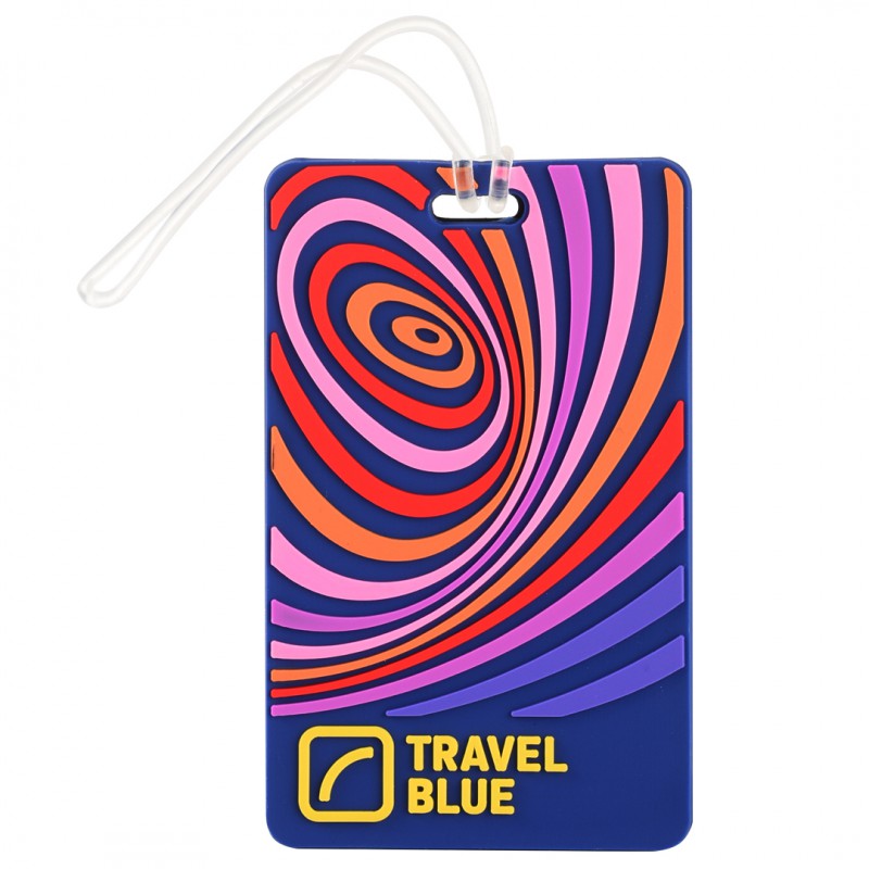TRAVEL BLUE pagasi märgis Waves I.D. Tag 102